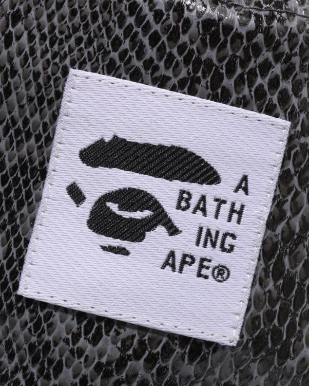 сива мушкарци A Bathing Ape змија реверзибилни шешир J4280541