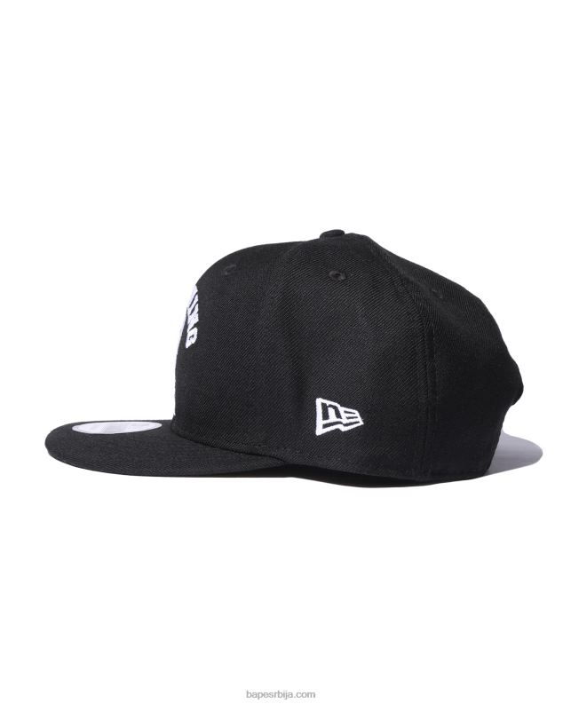 црн мушкарци A Bathing Ape колеџ нова ера снап бацк цап J4280575