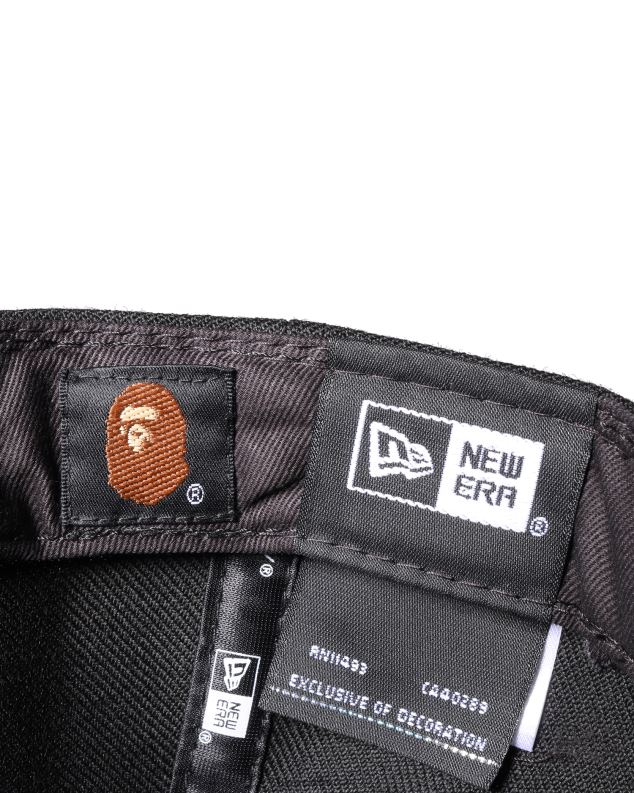 црн мушкарци A Bathing Ape колеџ нова ера снап бацк цап J4280575