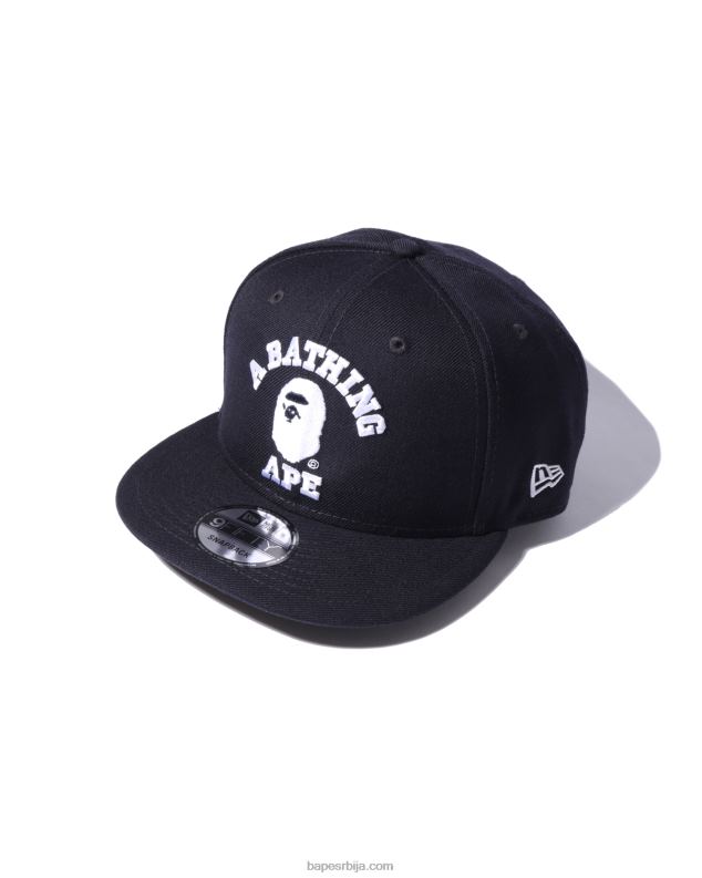 Морнарско плаво мушкарци A Bathing Ape колеџ нова ера снап бацк цап J4280576