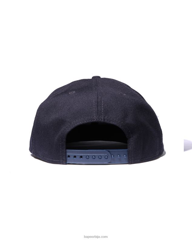 Морнарско плаво мушкарци A Bathing Ape колеџ нова ера снап бацк цап J4280576