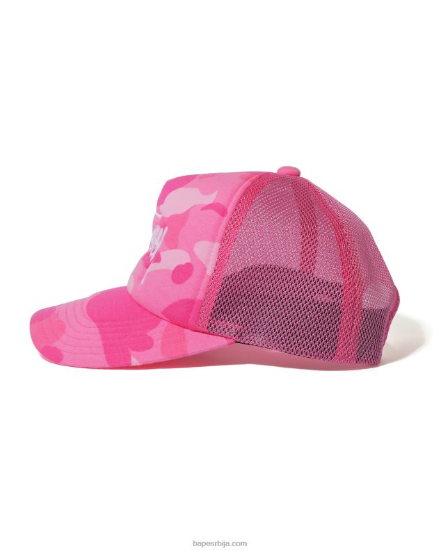 розе мушкарци A Bathing Ape к стусси камионска капа J4280583
