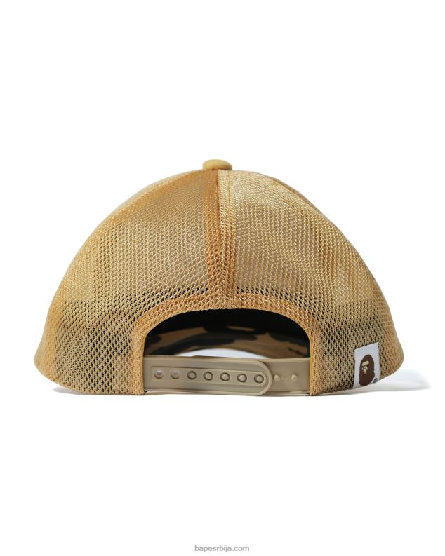 жута мушкарци A Bathing Ape к стусси камионска капа J4280585
