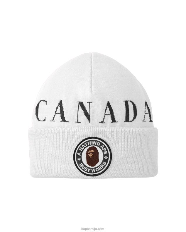 бео мушкарци A Bathing Ape к канада гуска к концепти плетене капе J4280620