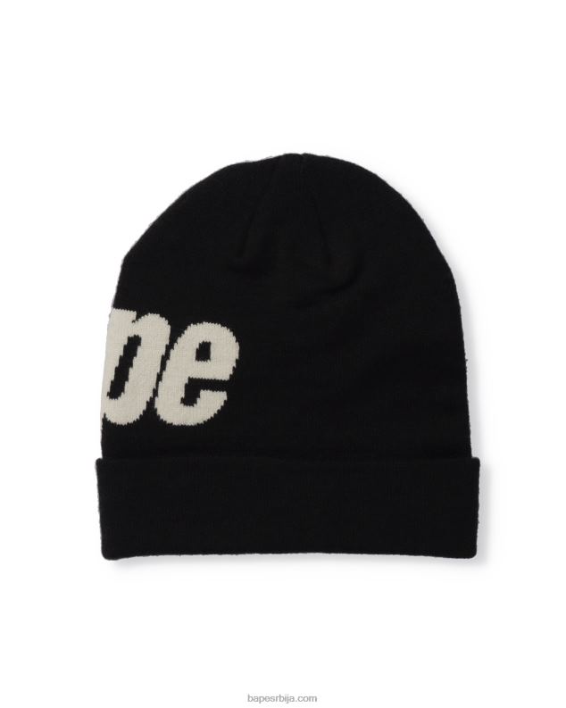црн мушкарци A Bathing Ape плетена капа J4280628