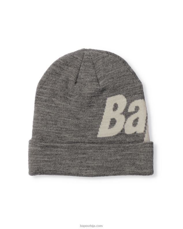 сива мушкарци A Bathing Ape плетена капа J4280630
