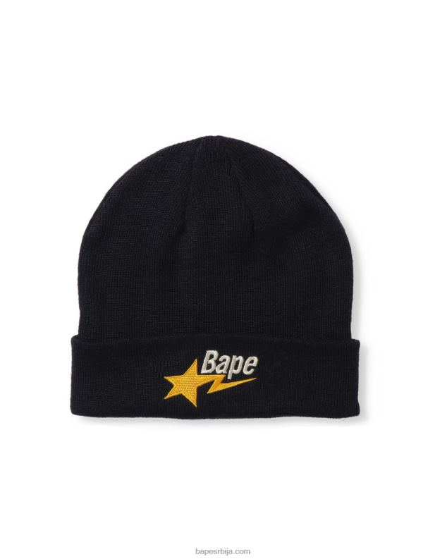 Морнарско плаво мушкарци A Bathing Ape плетена капа J4280642