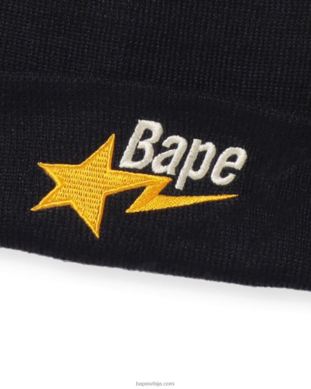 Морнарско плаво мушкарци A Bathing Ape плетена капа J4280642