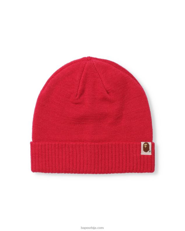 розе мушкарци A Bathing Ape Двосмерна плетена капа J4280645