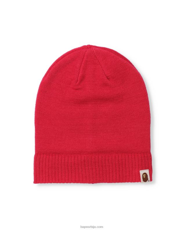 розе мушкарци A Bathing Ape Двосмерна плетена капа J4280645