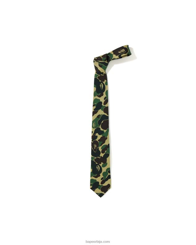 Војничко зелена мушкарци A Bathing Ape абц тие J4280399