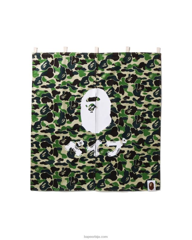 Војничко зелена мушкарци A Bathing Ape абц цамо норен J4280430