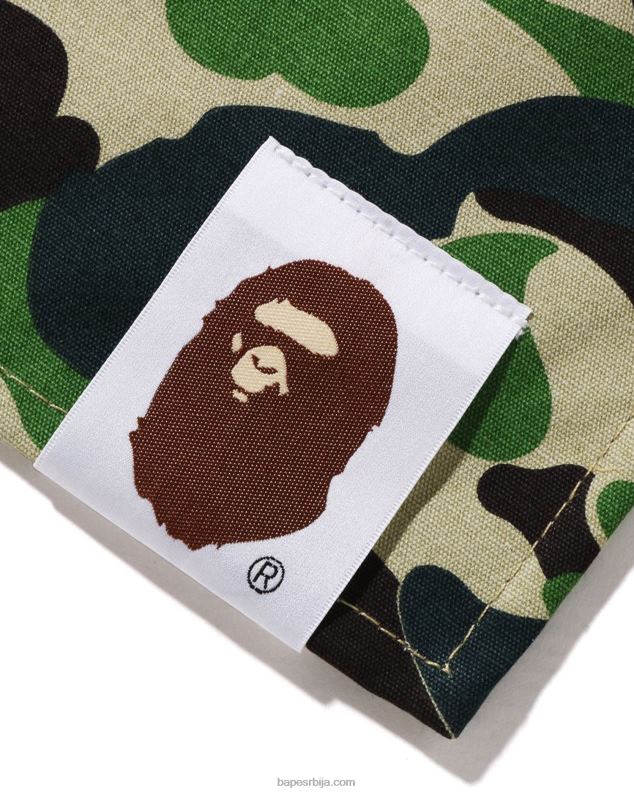 Војничко зелена мушкарци A Bathing Ape абц цамо норен J4280430
