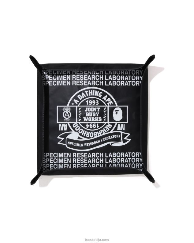 црн мушкарци A Bathing Ape к нбхд биљни лист J4280510