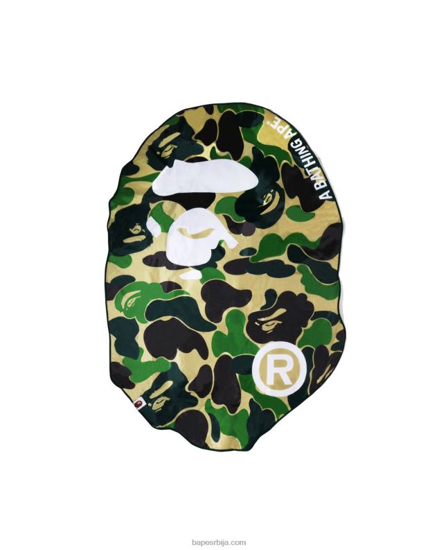 Војничко зелена мушкарци A Bathing Ape абц цамо хеад пикник седиште J4280572