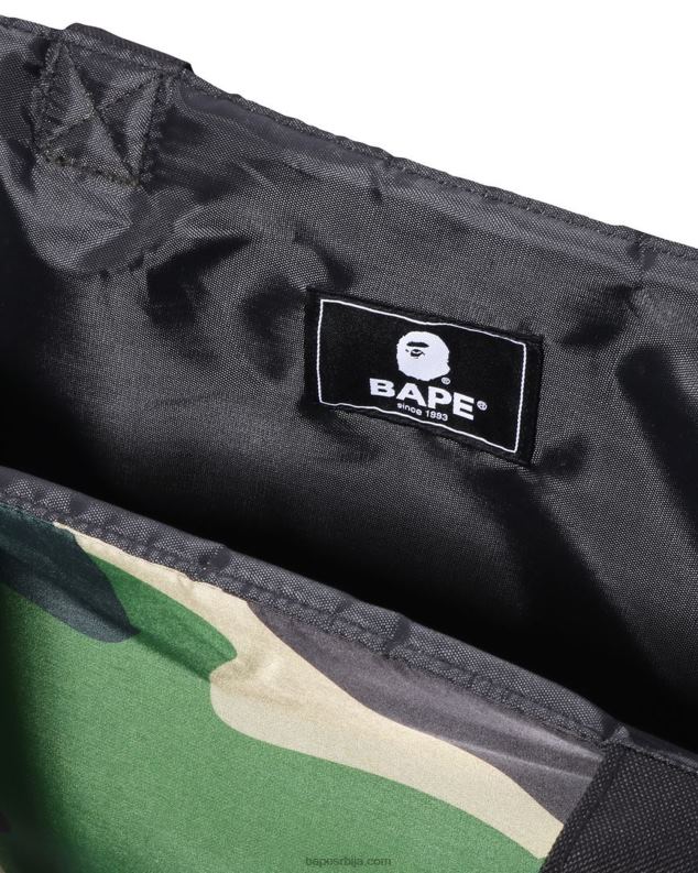 Војничко зелена мушкарци A Bathing Ape абц цамо хеад пикник седиште J4280572
