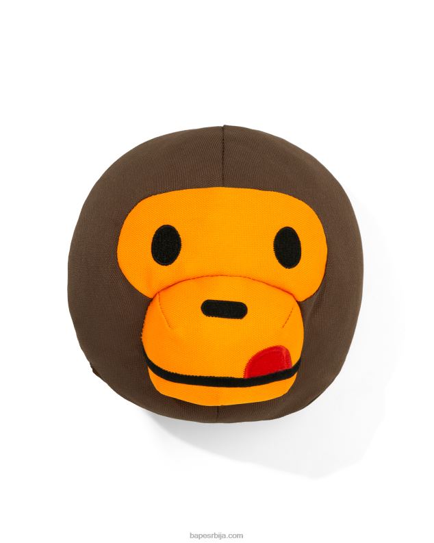 браон мушкарци A Bathing Ape мило глава плишана играчка J42801171