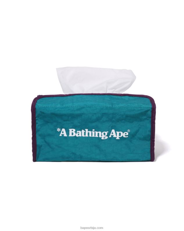 Војничко зелена мушкарци A Bathing Ape путна торбица за марамице J4280460
