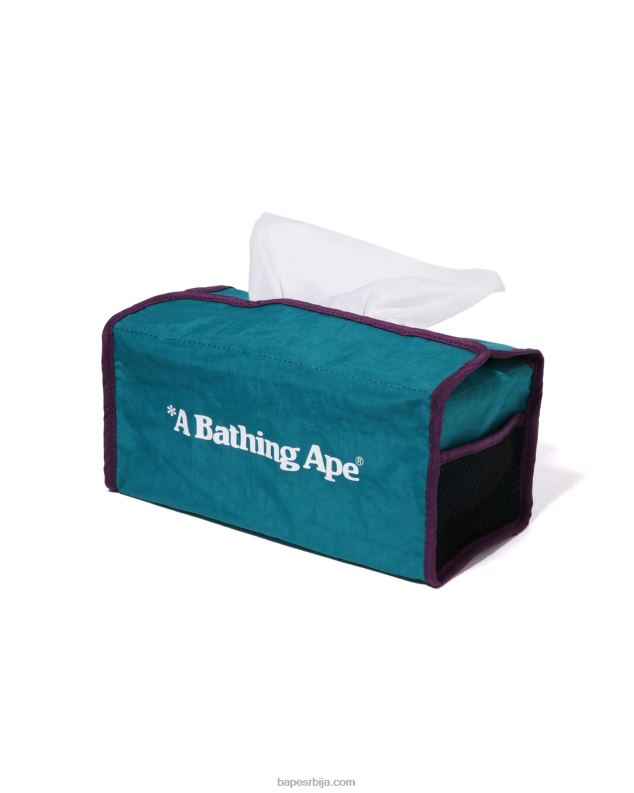 Војничко зелена мушкарци A Bathing Ape путна торбица за марамице J4280460