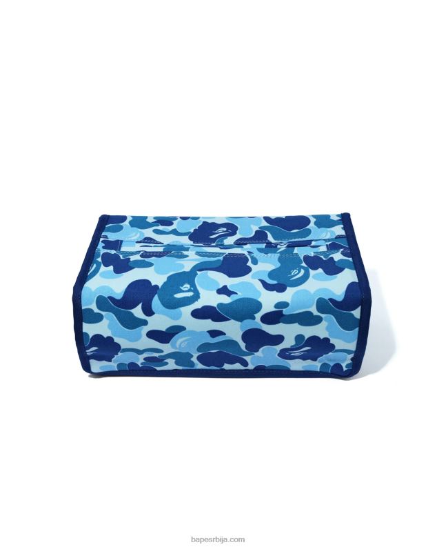 Плави мушкарци A Bathing Ape абц цамо тканина покривач J4280491