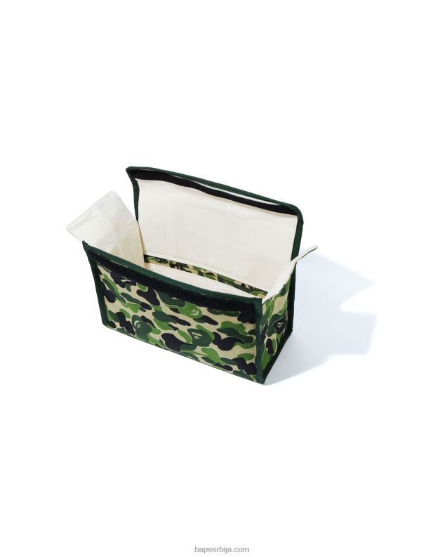 Војничко зелена мушкарци A Bathing Ape абц цамо тканина покривач J4280492