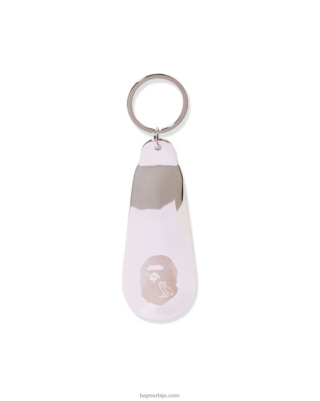 сребро мушкарци A Bathing Ape х ово жица за ципеле J4280558