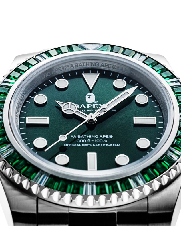 смарагд мушкарци A Bathing Ape кристални камен типа 1 J4280432