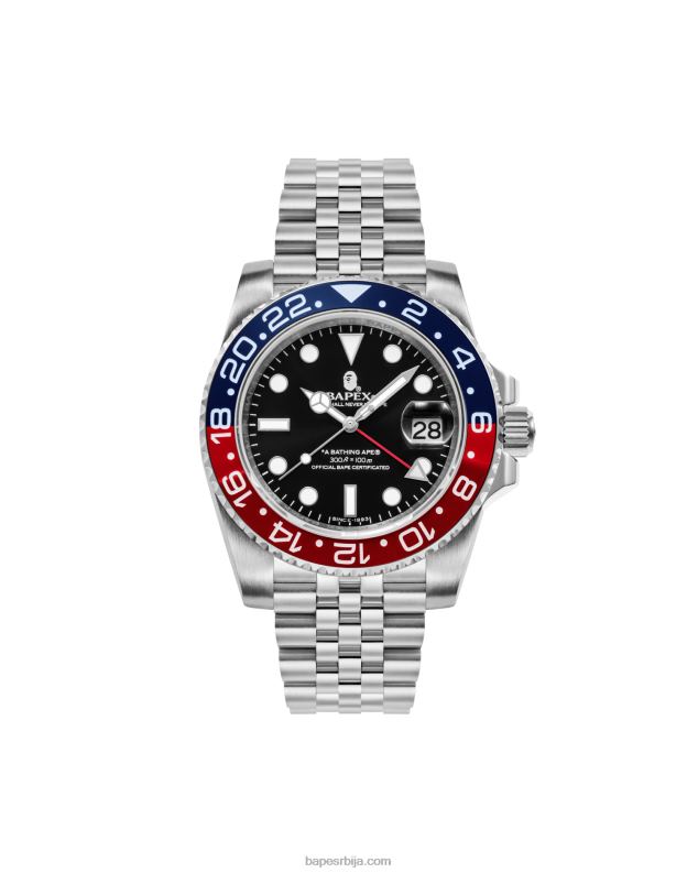 јарко црвена мушкарци A Bathing Ape сат типа 2 J4280602