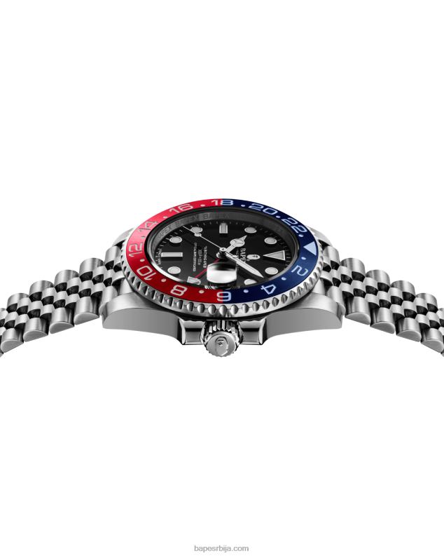 јарко црвена мушкарци A Bathing Ape сат типа 2 J4280602