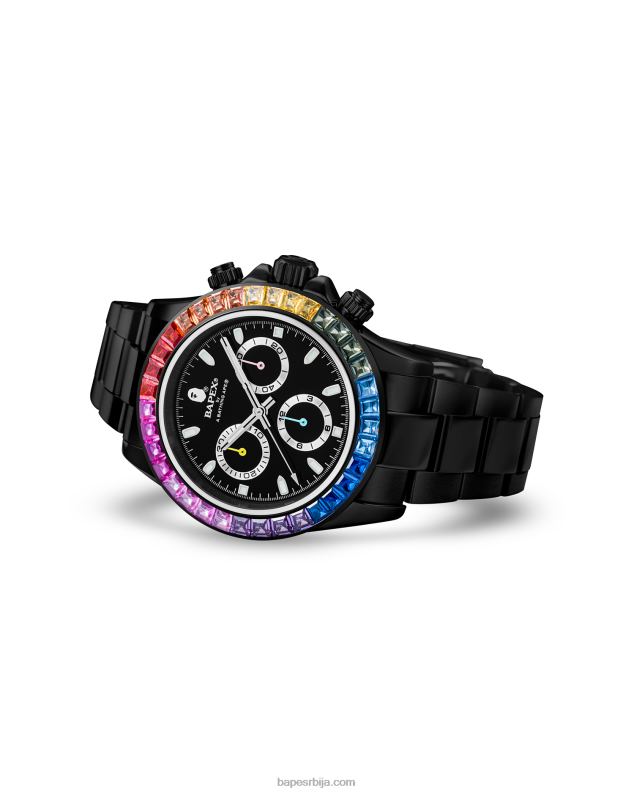 црн мушкарци A Bathing Ape кристални камен типа 4 J4280382