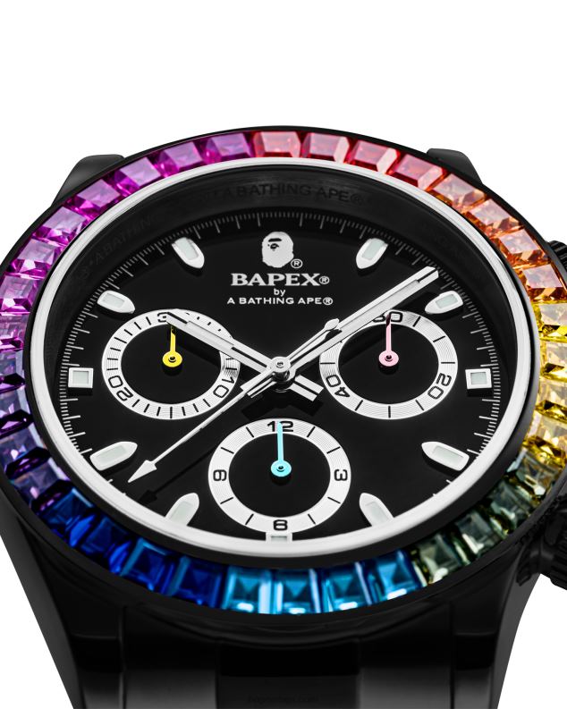 црн мушкарци A Bathing Ape кристални камен типа 4 J4280382