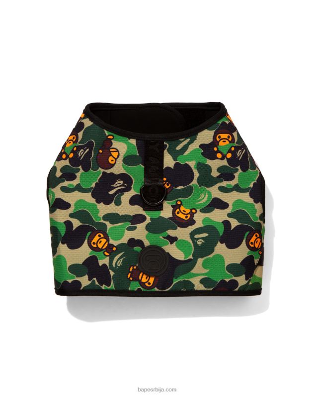 Војничко зелена мушкарци A Bathing Ape баби мило абц цамо фротирни појас J42801176