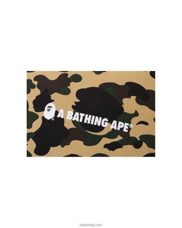 жута мушкарци A Bathing Ape 1. маскирни квадратни јастук J4280490