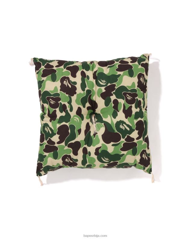 Војничко зелена мушкарци A Bathing Ape абц цамо јапански јастук J4280441