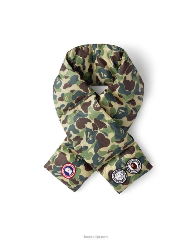 Војничко зелена мушкарци A Bathing Ape к цанада гоосе к цонцептс абц цамо доњи шал J4280614