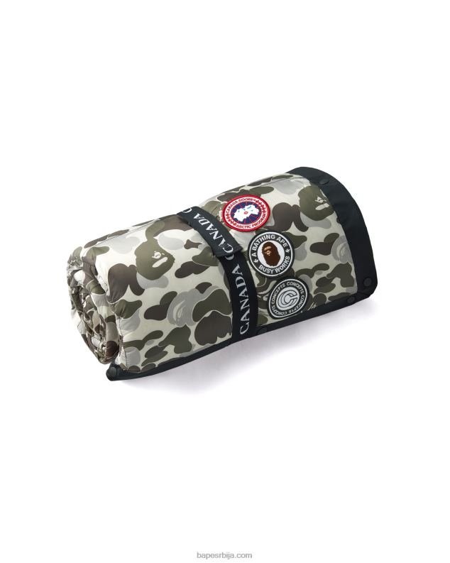 сива мушкарци A Bathing Ape к цанада гоосе к цонцептс абц цамо довн бланкет J4280616