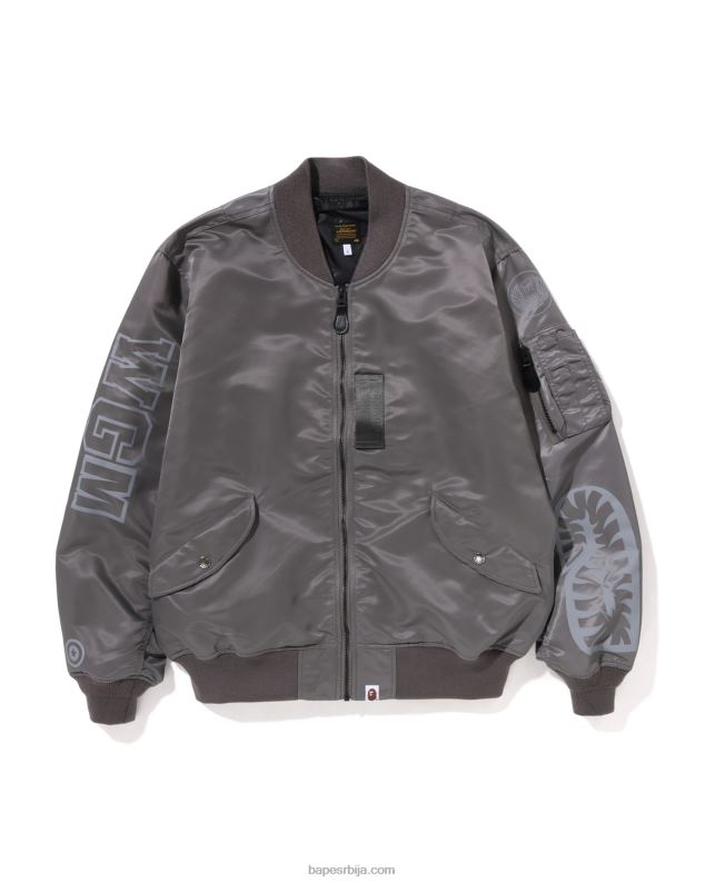 сребро мушкарци A Bathing Ape ајкула опуштеног кроја ма-1 J4280192