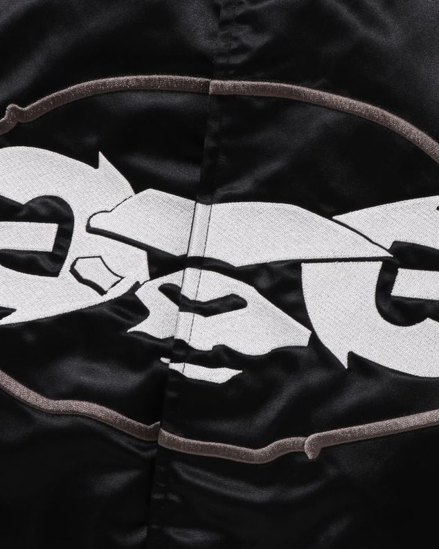 црн мушкарци A Bathing Ape универзитетска јакна опуштеног кроја J4280349