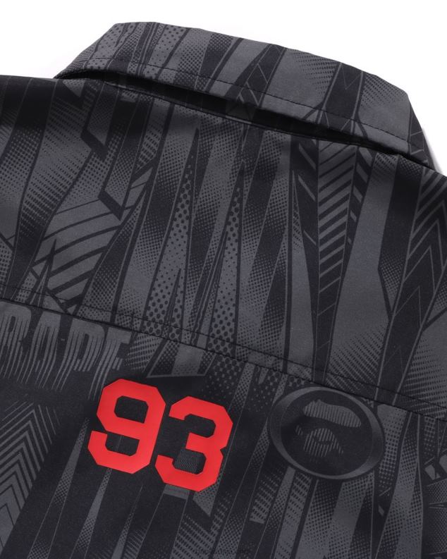 црн мушкарци A Bathing Ape мајица опуштеног кроја спеед рацер J4280313
