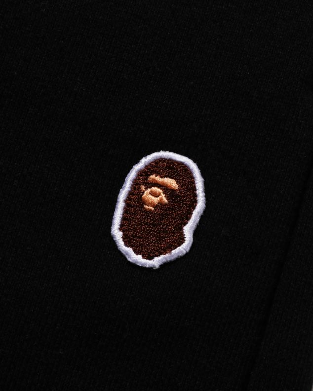 црн мушкарци A Bathing Ape глава шортс за једну тачку J4280102