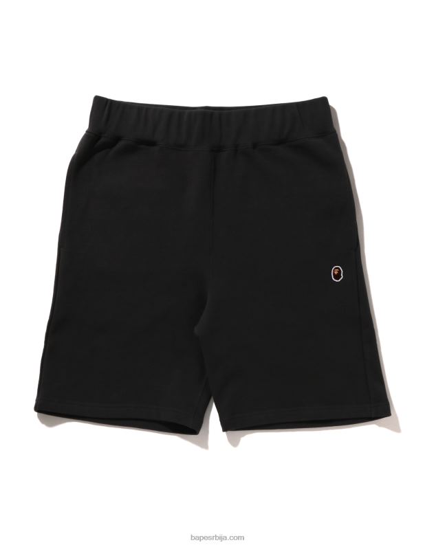 тамно сива мушкарци A Bathing Ape глава шортс за једну тачку J4280103