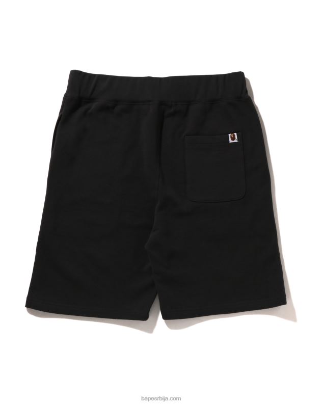 тамно сива мушкарци A Bathing Ape глава шортс за једну тачку J4280103