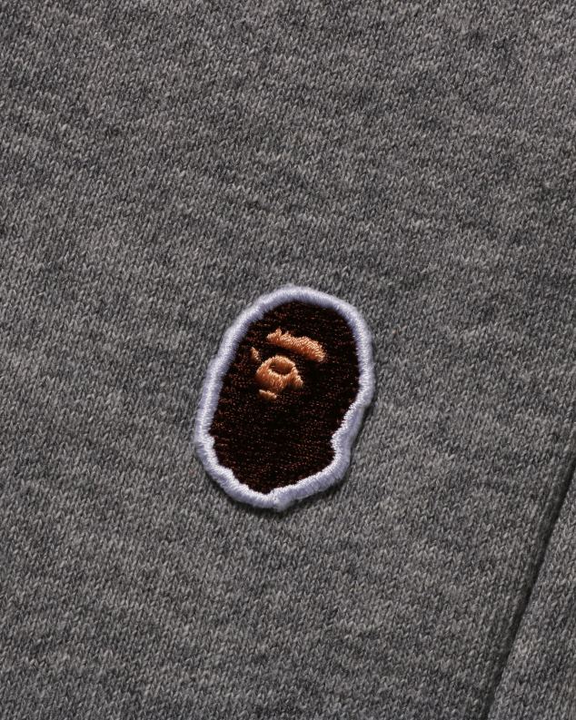 сива мушкарци A Bathing Ape глава шортс за једну тачку J4280105