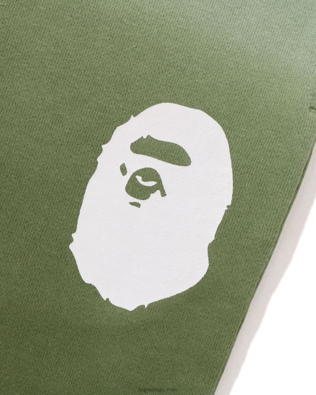 Војничко зелена мушкарци A Bathing Ape градатион дукс шорц J4280178