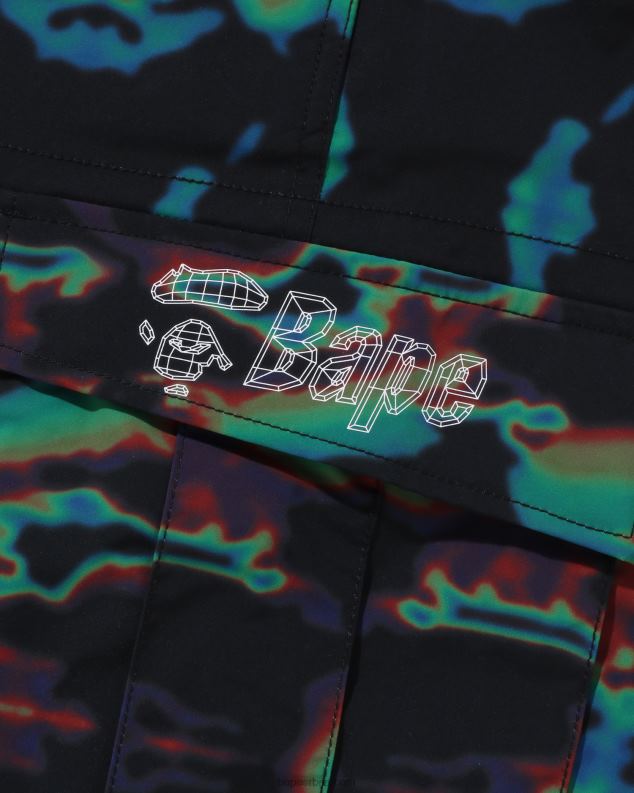 црн мушкарци A Bathing Ape Термограпхи царго шорц J428025