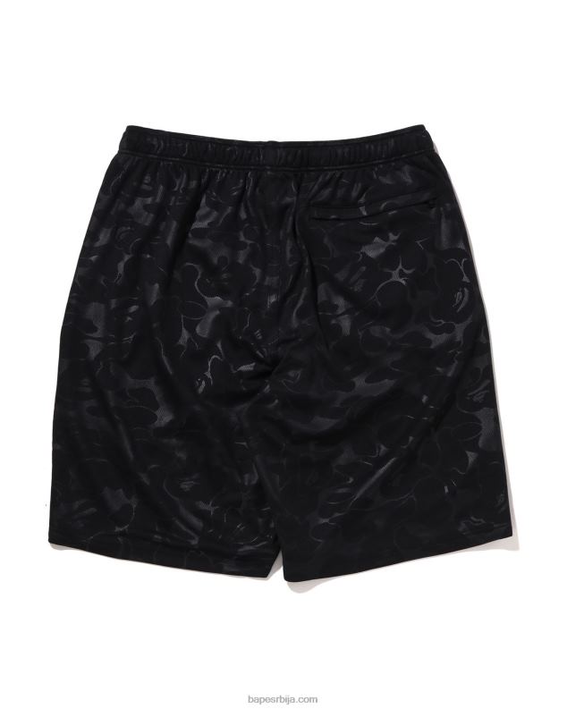 црн мушкарци A Bathing Ape шорц за фудбалске утакмице J4280355