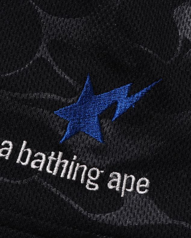 црн мушкарци A Bathing Ape шорц за фудбалске утакмице J4280355