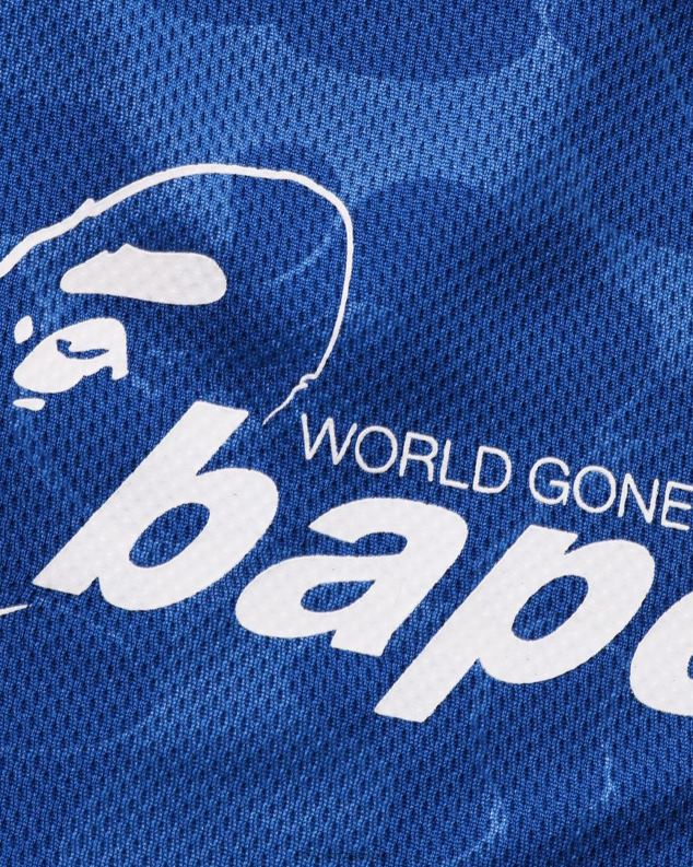 Плави мушкарци A Bathing Ape шорц за фудбалске утакмице J4280356