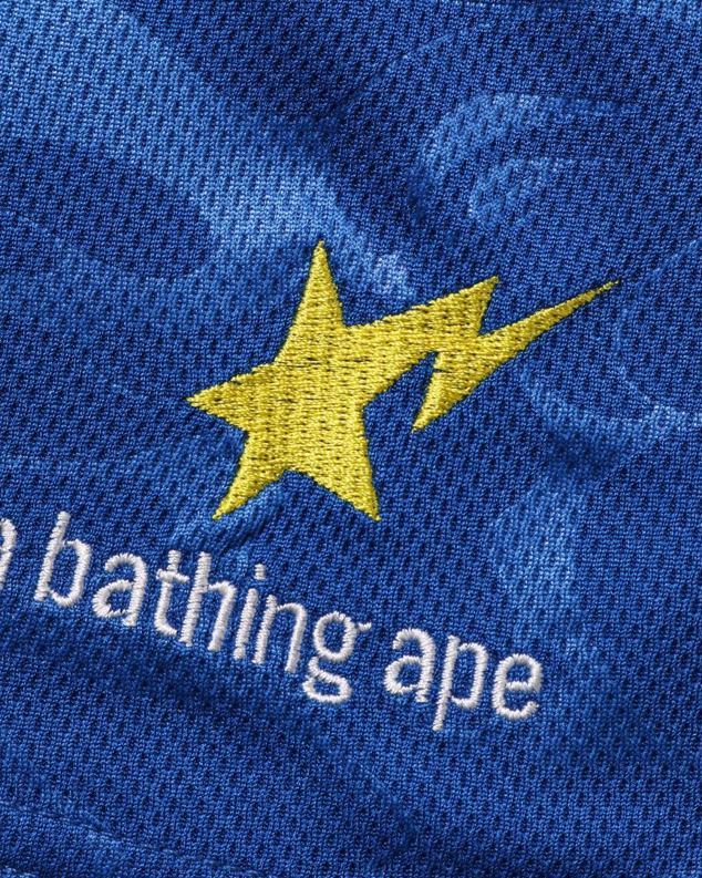 Плави мушкарци A Bathing Ape шорц за фудбалске утакмице J4280356
