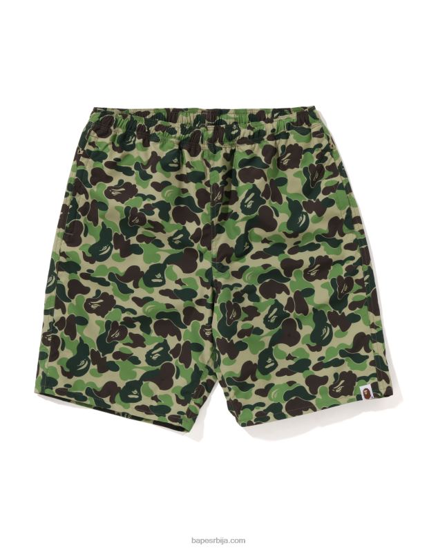 Војничко зелена мушкарци A Bathing Ape абц цамо шортс за плажу J428045
